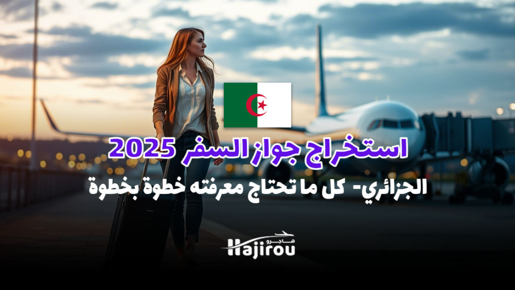 استخراج جواز السفر الجزائري 2025: كل ما تحتاج معرفته خطوة بخطوة