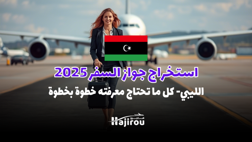 استخراج جواز السفر الليبي 2025: كل ما تحتاج معرفته خطوة بخطوة
