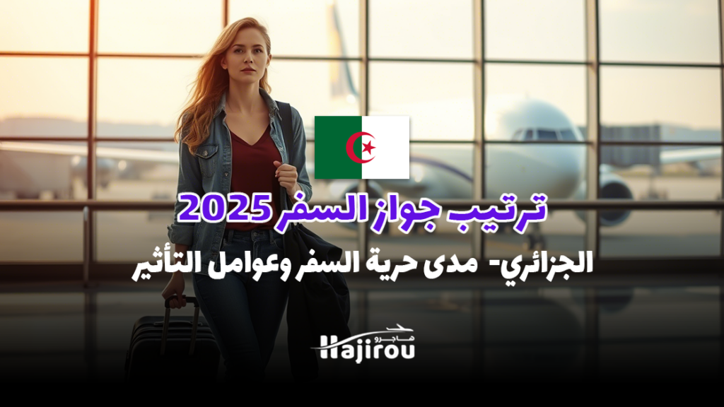 ترتيب جواز السفر الجزائري 2025: مدى حرية السفر وعوامل التأثير