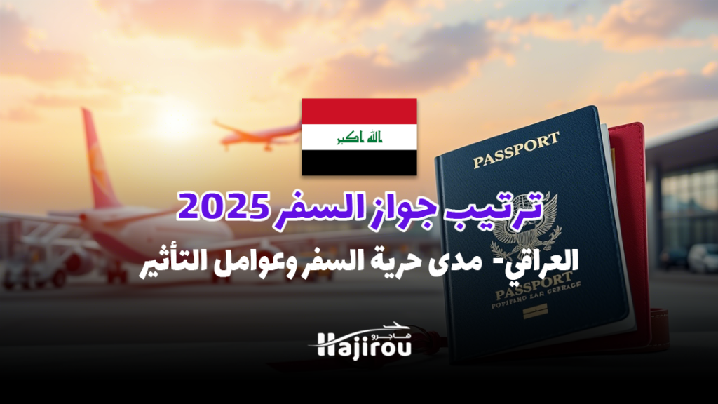 ترتيب جواز السفر العراقي 2025: مدى حرية السفر وعوامل التأثير