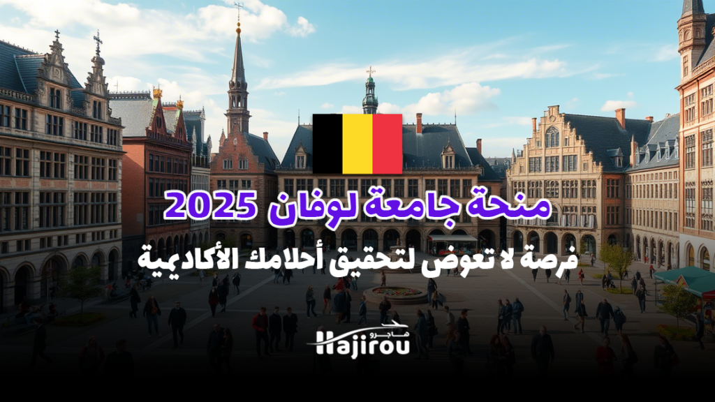 منحة جامعة لوفان 2025: الممولة بالكامل ببلجيكا فرصة لا تعوض لتحقيق أحلامك الأكاديمية