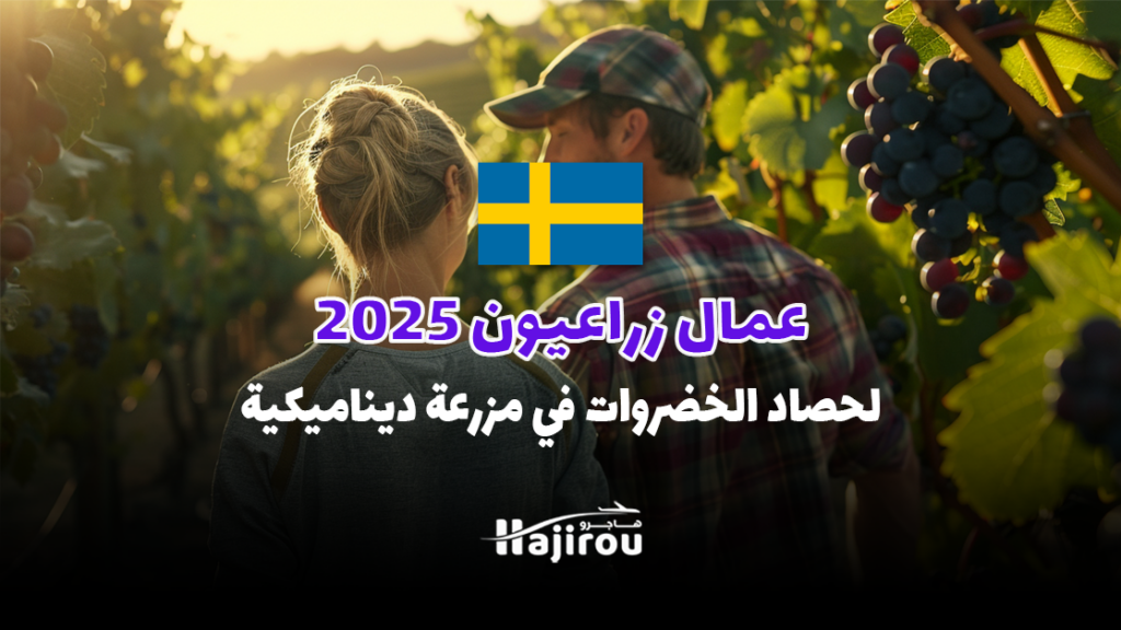 عمال زراعيون لحصاد الخضروات في مزرعة ديناميكية