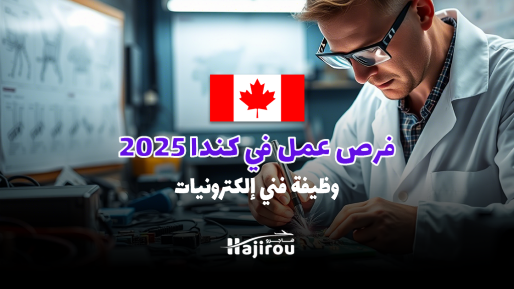 فرص عمل في كندا 2025: وظيفة فني إلكترونيات براتب 31.79 دولارًا في الساعة