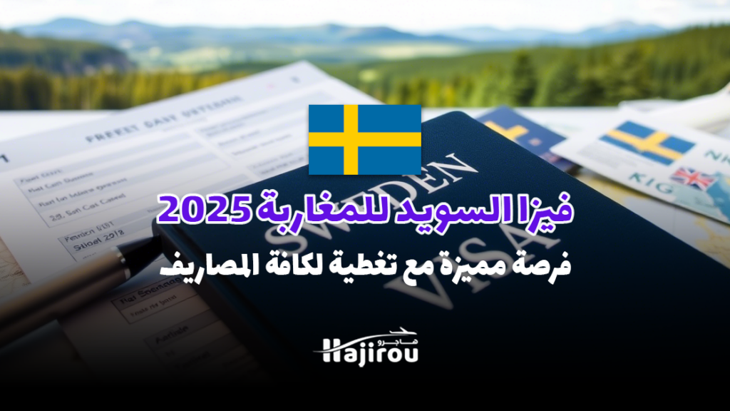 فيزا السويد للمغاربة 2025: فرصة مميزة مع تغطية كاملة لكافة المصاريف