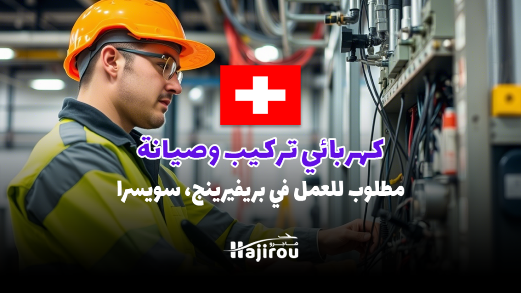 كهربائي تركيب وصيانة مطلوب للعمل في بريفيرينج، سويسرا – فرصة عمل لعام 2025