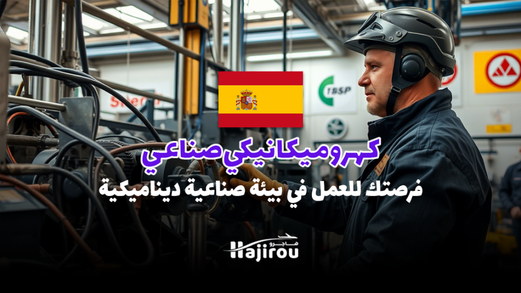 كهروميكانيكي صناعي في برشلونة: فرصتك للعمل في بيئة صناعية ديناميكية
