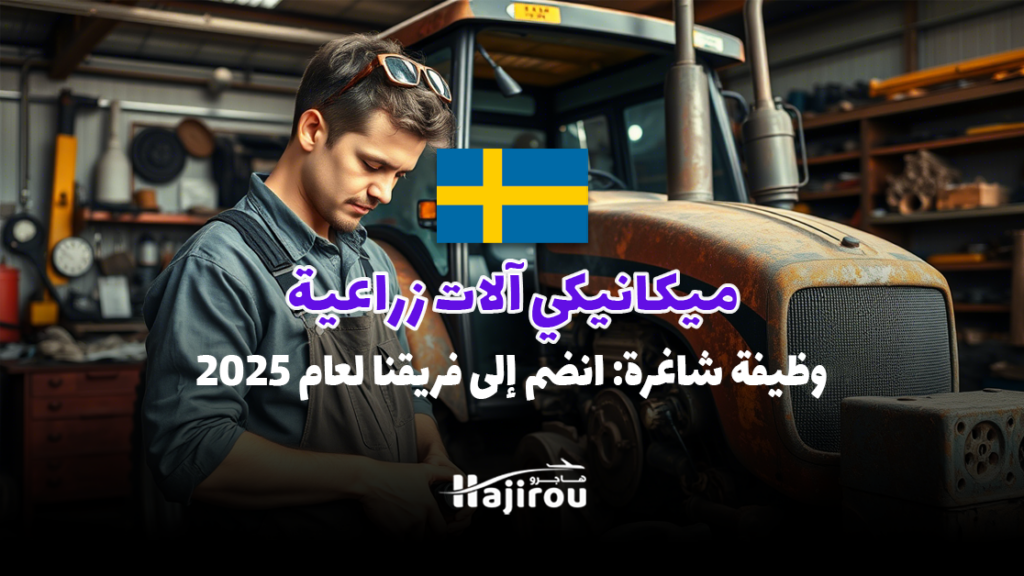 ميكانيكي آلات زراعية: وظيفة شاغرة – انضم إلى فريقنا لعام 2025